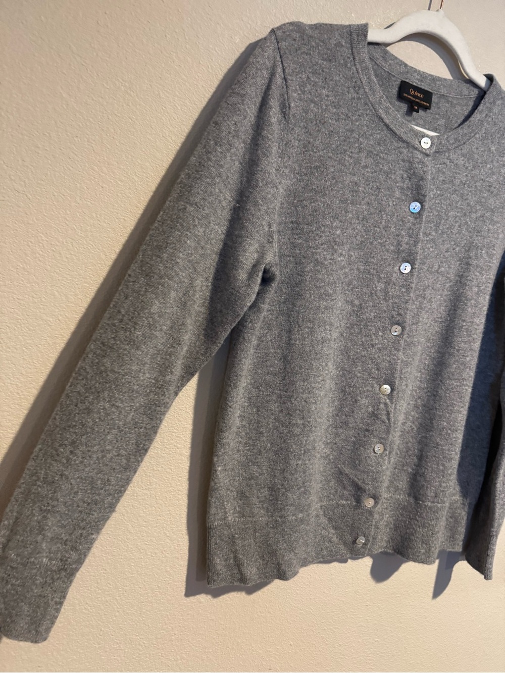 Quince Mongolian Cashmere Cardigan Sweater - Picture 7 of 10